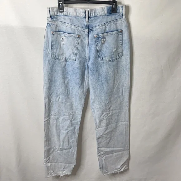 FREE PEOPLE Tapered Baggy Boyfriend in Purple Rock Sz 29 - Picture 5 of 10